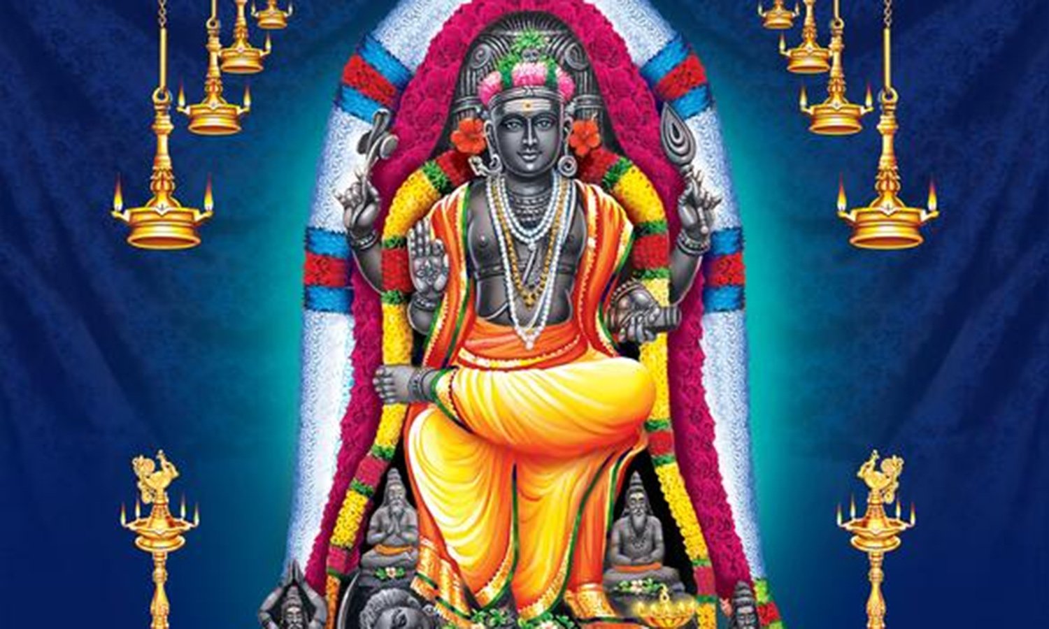 Navagraha - Guru | Guru Bahavan Temple - Alangudi – Sri Agasthiya ...