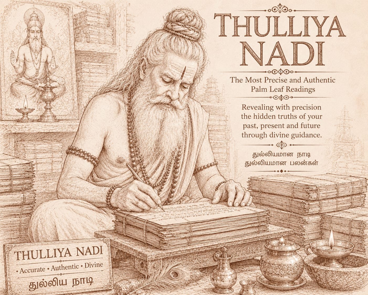 Thulliya Nadi palm leaf reading