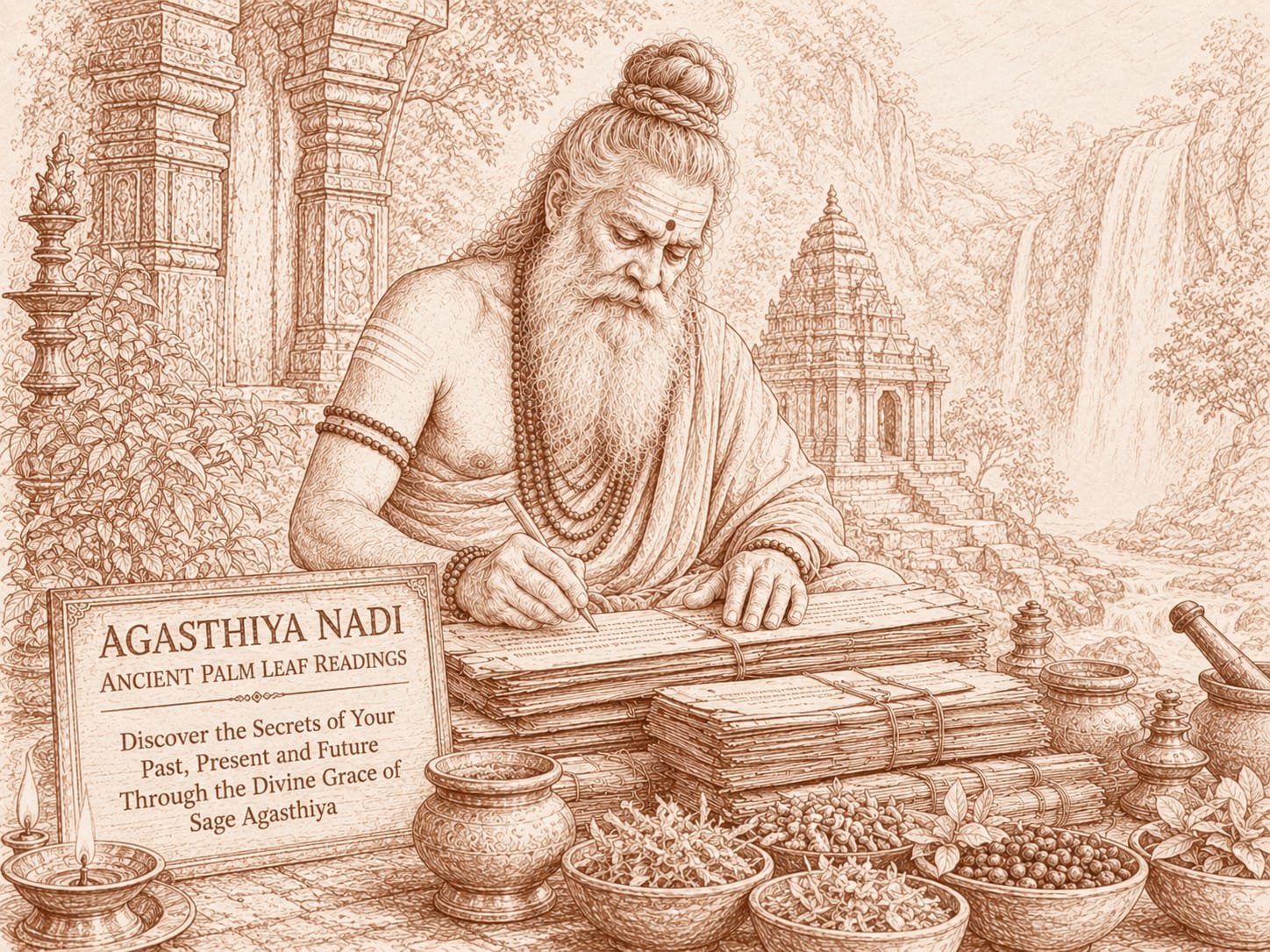 Agasthiya Nadi palm leaf reading