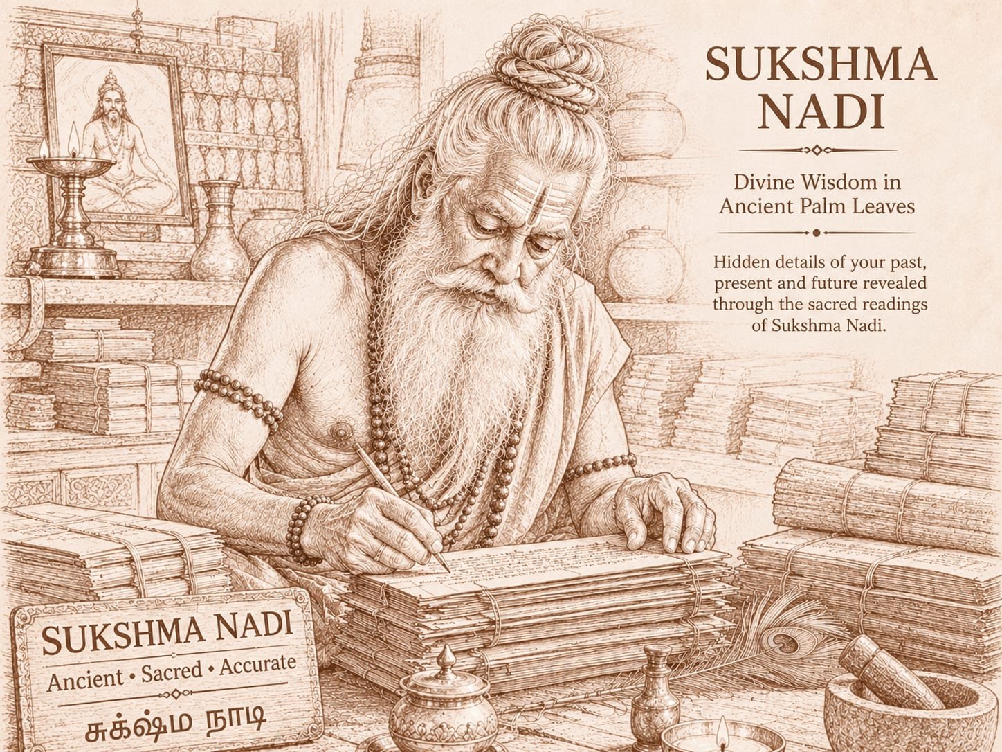 Sukshma Nadi palm leaf reading