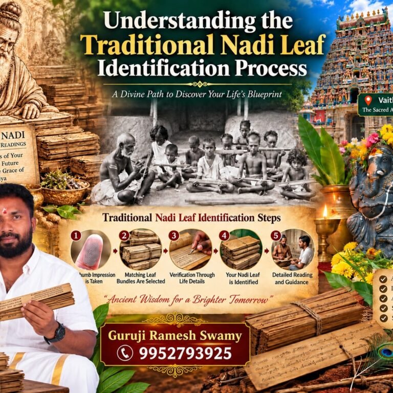 Understanding the Traditional Nadi Leaf Identification Process?