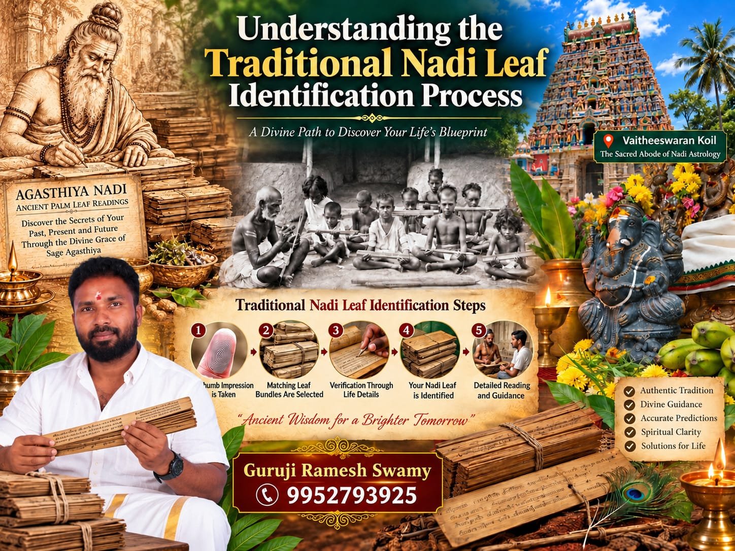Understanding the Traditional Nadi Leaf Identification Process