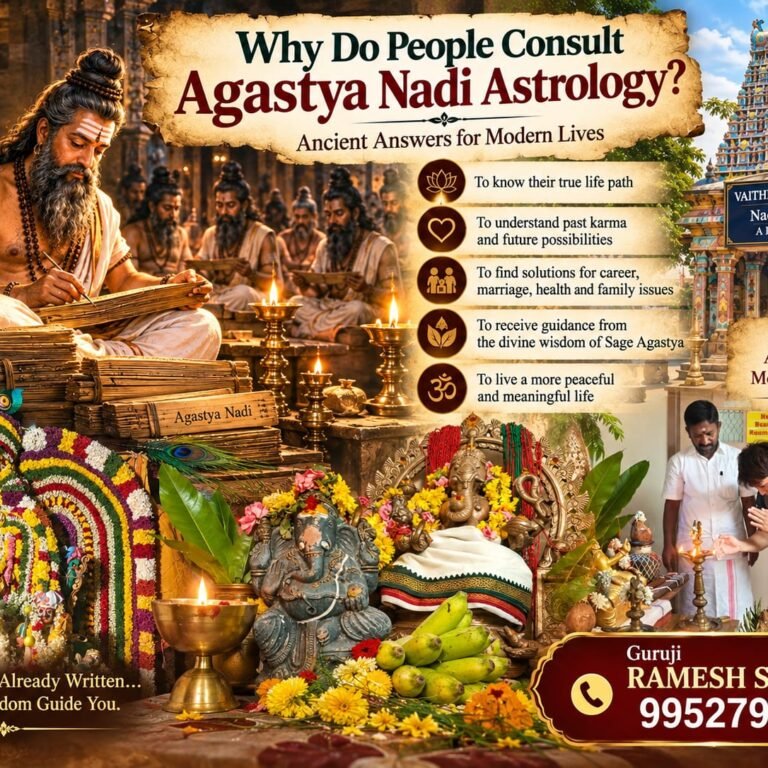 Why Do People Consult Agastya Nadi Astrology?