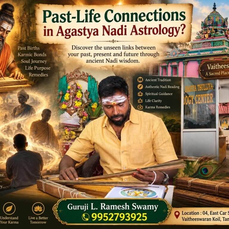 Past-Life Connections in Agastya Nadi Astrology ?