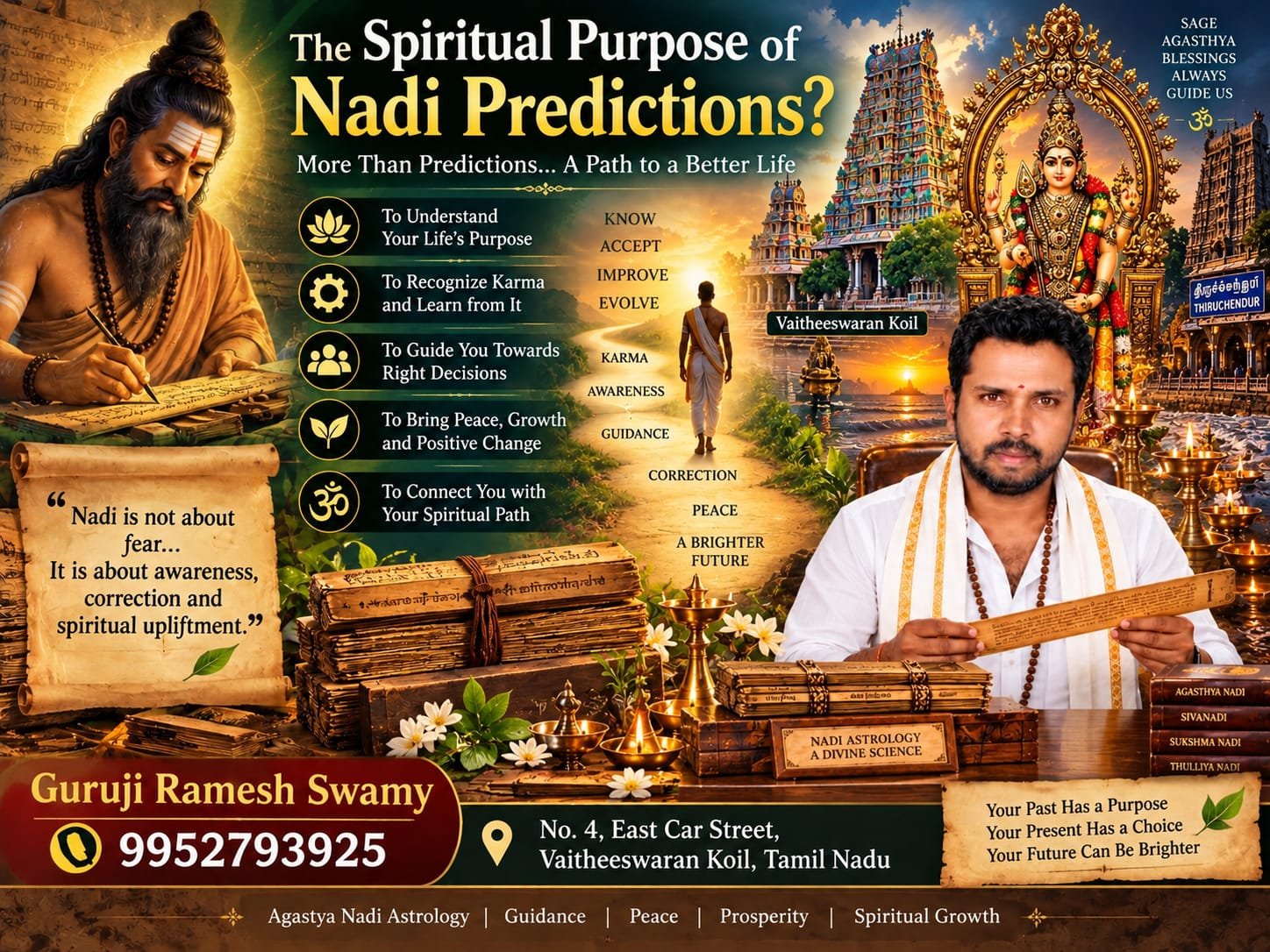 The Spiritual Purpose of Nadi Predictions