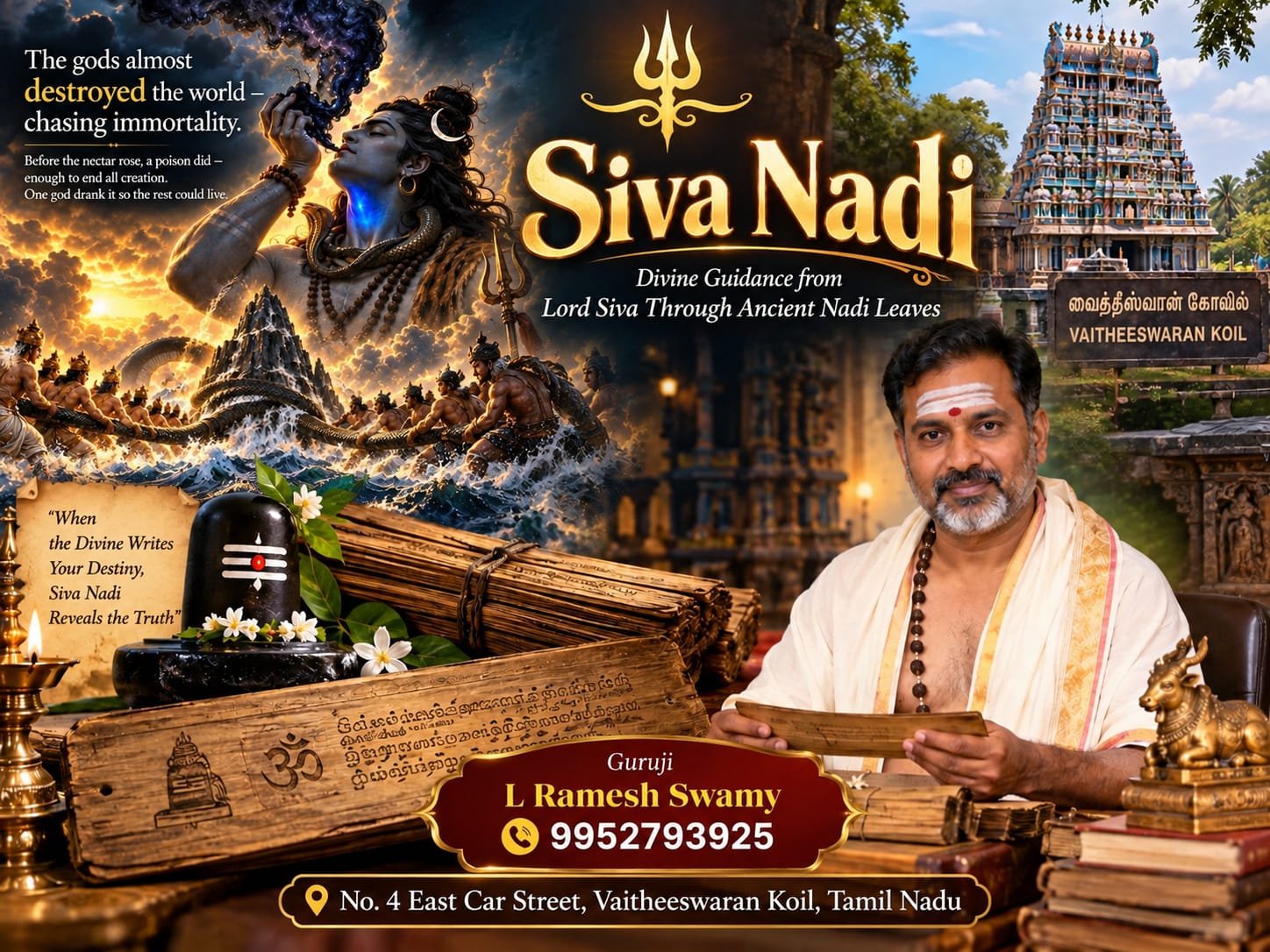 Siva Nadi – Divine Guidance Through the Ancient Nadi Tradition
