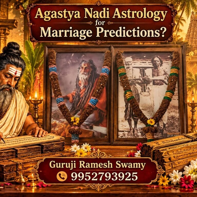 Agastya Nadi Astrology for Marriage Predictions ?