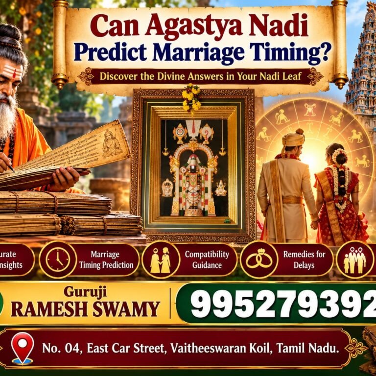 Can Agastya Nadi Predict Marriage Timing?