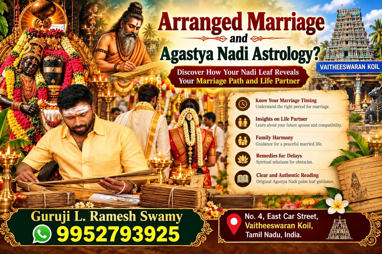 Arranged Marriage and Agastya Nadi Astrology
