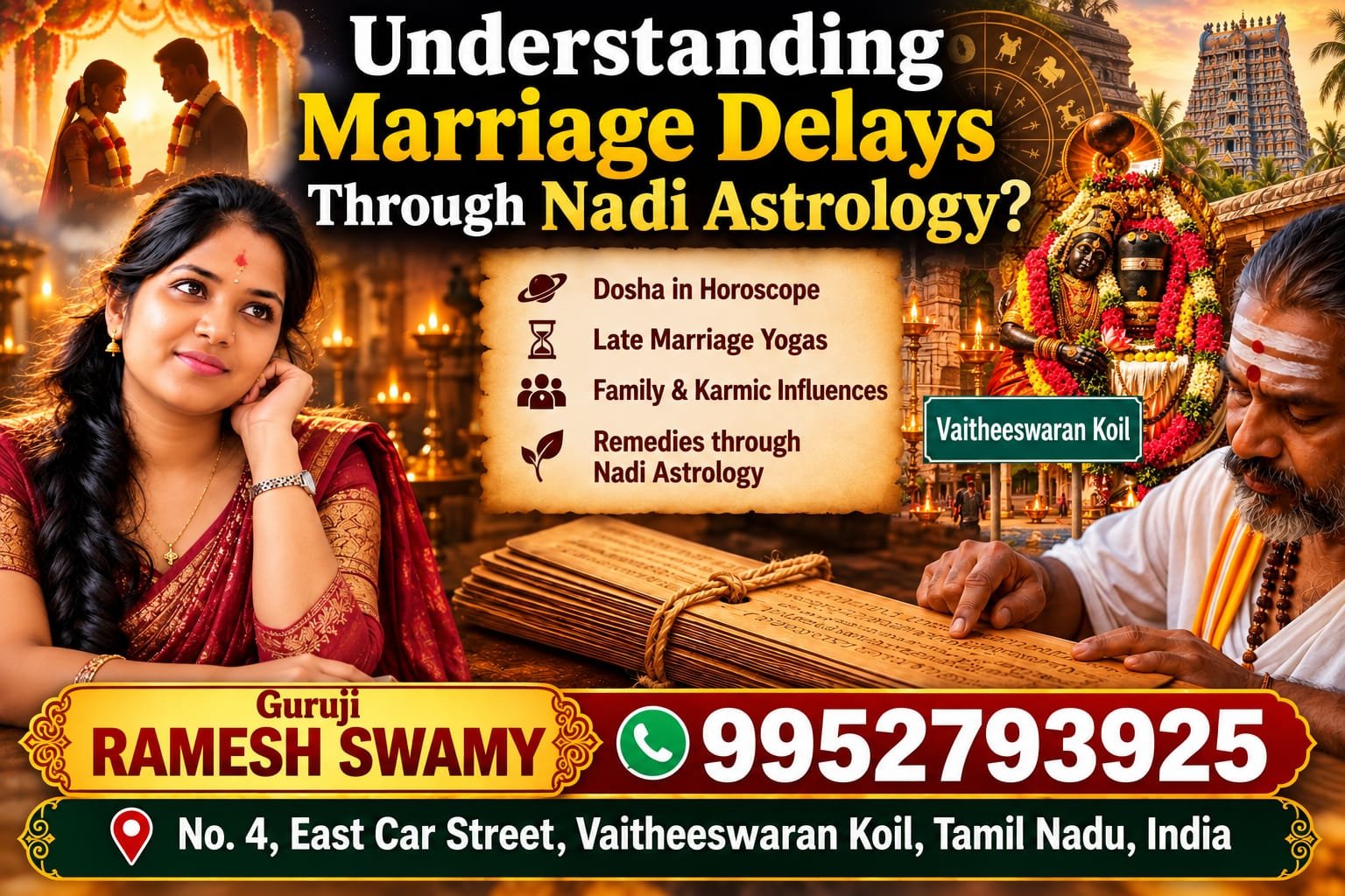 Understanding Marriage Delays Through Nadi Astrology