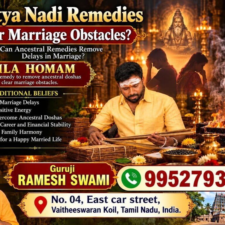 Agastya Nadi Remedies for Marriage Obstacles?