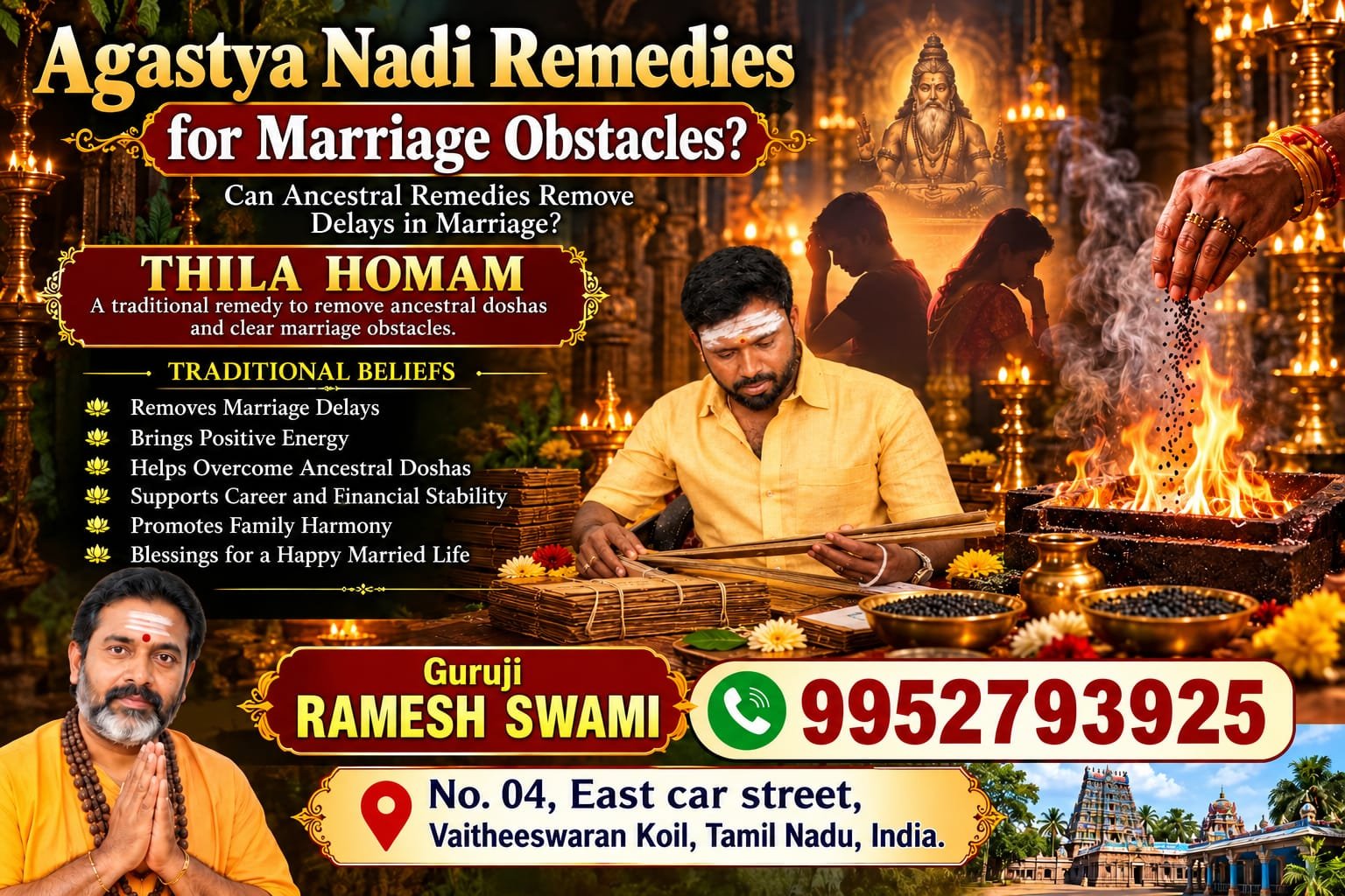 Agastya Nadi Remedies for Marriage Obstacles?