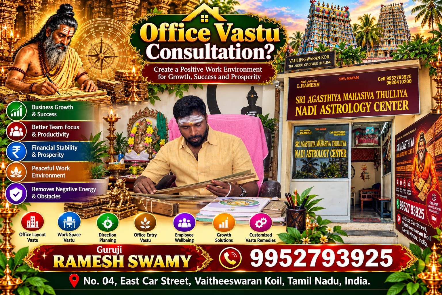 Office Vastu Consultation – Traditional Vastu Guidance for Workspaces