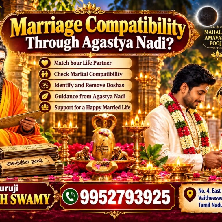 Marriage Compatibility Through Agastya Nadi?